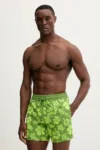 Vilebrequin pantaloni scurți de baie MOOREA culoarea verde
