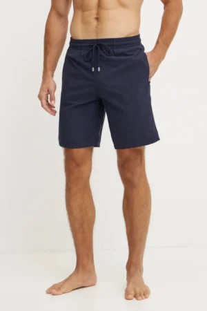 Vilebrequin pantaloni scurti de baie OKOA culoarea albastru marin