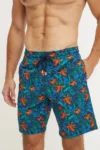 Vilebrequin pantaloni scurti de baie OKORISE culoarea albastru marin