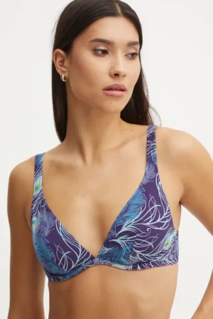 Vilebrequin sutien de baie FAITHFUL culoarea violet