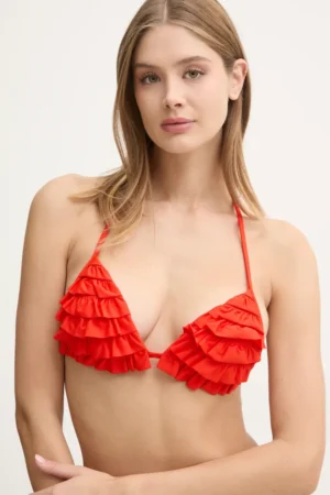 Vilebrequin sutien de baie FLEURLY culoarea rosu