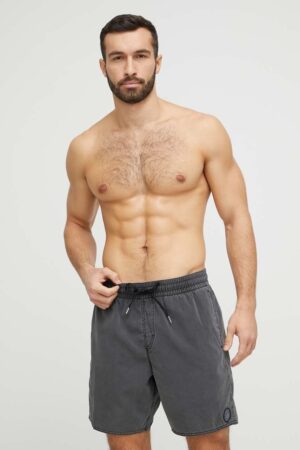 Volcom pantaloni scurti de baie culoarea gri