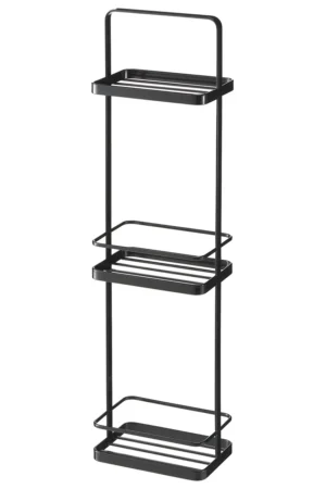 Yamazaki organizator de baie Tower culoarea negru