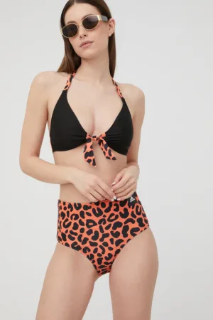 adidas Originals costum de baie X Rich Mnisi HD4763 culoarea portocaliu