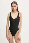 adidas Originals costum de baie dintr-o bucată Adicolor culoarea negru