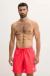 adidas Originals pantaloni scurți de baie Adicolor culoarea roșu