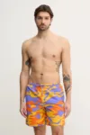 adidas Originals pantaloni scurti de baie STR SWIMSH 8IN culoarea violet