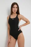 adidas Performance costum de baie Mid 3-Stripes HA5993 culoarea negru