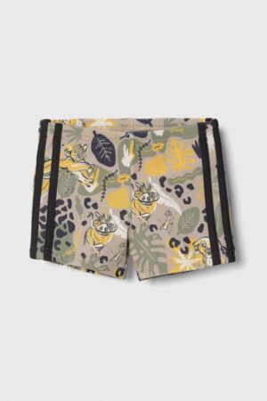 adidas Performance costum de baie copii DY LK BOXER culoarea verde