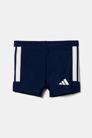 adidas Performance costum de baie copii culoarea albastru marin