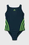 adidas Performance costum de baie dintr-o bucată pentru copii culoarea verde
