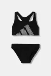 adidas Performance costum de baie pentru copii din două piese culoarea negru