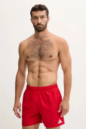 adidas Performance pantaloni scurți de baie Essentials culoarea roșu