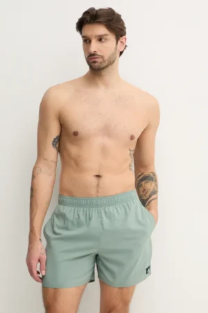 adidas Performance pantaloni scurti de baie Solid CLX culoarea verde