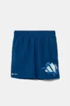 adidas Performance pantaloni scurți de baie copii culoarea albastru marin
