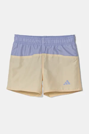 adidas Performance pantaloni scurti de baie copii culoarea galben