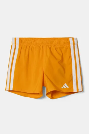 adidas Performance pantaloni scurti de baie copii culoarea portocaliu