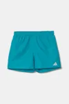 adidas Performance pantaloni scurti de baie copii culoarea turcoaz
