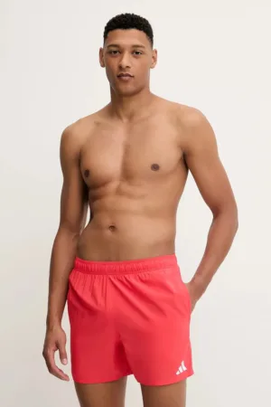 adidas Performance pantaloni scurți de baie culoarea roșu