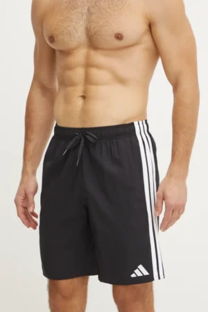 adidas pantaloni scurti de baie 3S BLD SH 8IN culoarea negru