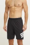 adidas pantaloni scurti de baie ICON 3S SH 8IN culoarea negru