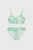Abercrombie & Fitch costum de baie pentru copii din două piese culoarea verde