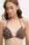Abercrombie & Fitch sutien de baie culoarea maro, cupa usor rigidizata, KI111-5144