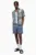 AllSaints pantaloni scurti de baie barbati, culoarea violet, neted