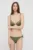 Answear Lab costum de baie din două piese culoarea verde, cupa usor rigidizata