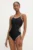 Answear Lab costum de baie dintr-o bucată culoarea negru, cupa usor rigidizata