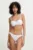 Answear Lab sutien de baie culoarea alb, cupa rigidizata