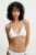 Answear Lab sutien de baie culoarea alb, cupa usor rigidizata