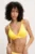 Answear Lab sutien de baie culoarea galben, cupa usor rigidizata