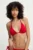 Answear Lab sutien de baie culoarea rosu, cupa usor rigidizata