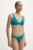 Answear Lab sutien de baie culoarea turcoaz, cupa usor rigidizata