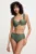 Answear Lab sutien de baie culoarea verde, cupa rigidizata