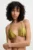Answear Lab sutien de baie culoarea verde, cupa usor rigidizata