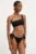 Answear.LAB costum de baie din două piese culoarea negru, cupa usor rigidizata
