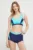 Aqua Speed costum de baie din două piese Fiona culoarea turcoaz, cupa usor rigidizata