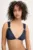 BOSS sutien de baie culoarea albastru marin, cupa usor rigidizata, 50540537