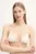 BOSS sutien de baie culoarea bej, cupa usor rigidizata, 50540554