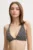 BOSS sutien de baie culoarea negru, cupa usor rigidizata, 50535257