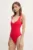 Bond Eye costum de baie culoarea rosu, cupa moale, BARE649R