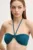 Bond Eye costum de baie culoarea verde, cupa moale, BARE652R