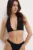 Bond Eye sutien de baie JEAN culoarea negru, cupa moale, BOUND467
