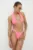 Bond Eye sutien de baie JEAN culoarea roz, cupa moale, BOUND467