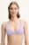 Bond Eye sutien de baie culoarea violet, cupa moale