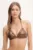 Chantelle sutien de baie SHAMAN culoarea maro, cupă usor rigidizata, C16XQF