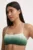 Chantelle sutien de baie culoarea verde, cupa usor rigidizata