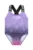 Converse costum de baie dintr-o bucată pentru bebeluși culoarea violet, 1CD418